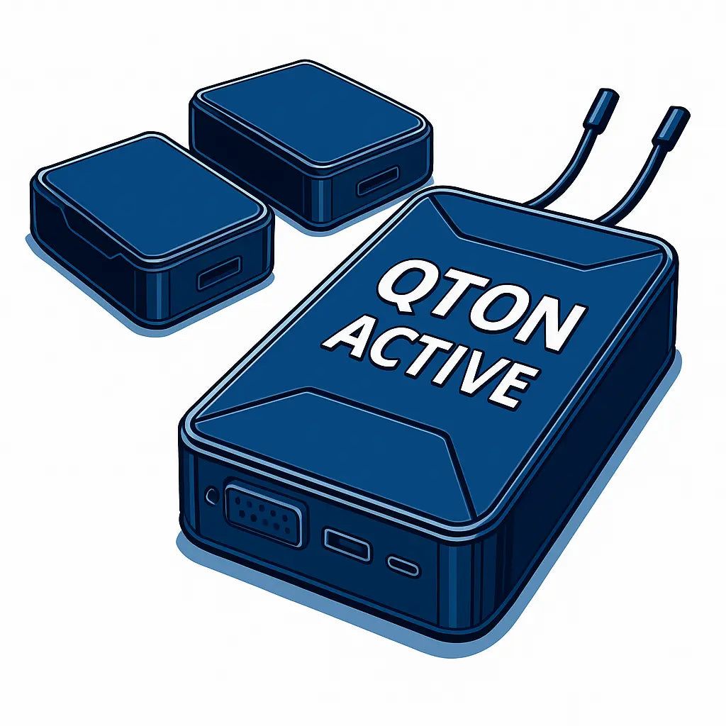 Active Plus – סט של 3 מערכות איתור חכמות: מערכת פעילה עם לוח מקשים ו-2 מערכות חצי פעילות, מותאם לרכב, טרקטורון ונגרר.