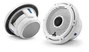 "JL AUDIO M6 7.7 - רמקולים ימיים קואקסיאליים, 100W RMS, עמידות ימית, 4Ω – התקנה מקצועית מבית Qton, מומחים באיתור, מיגון ומולטימדיה לרכב