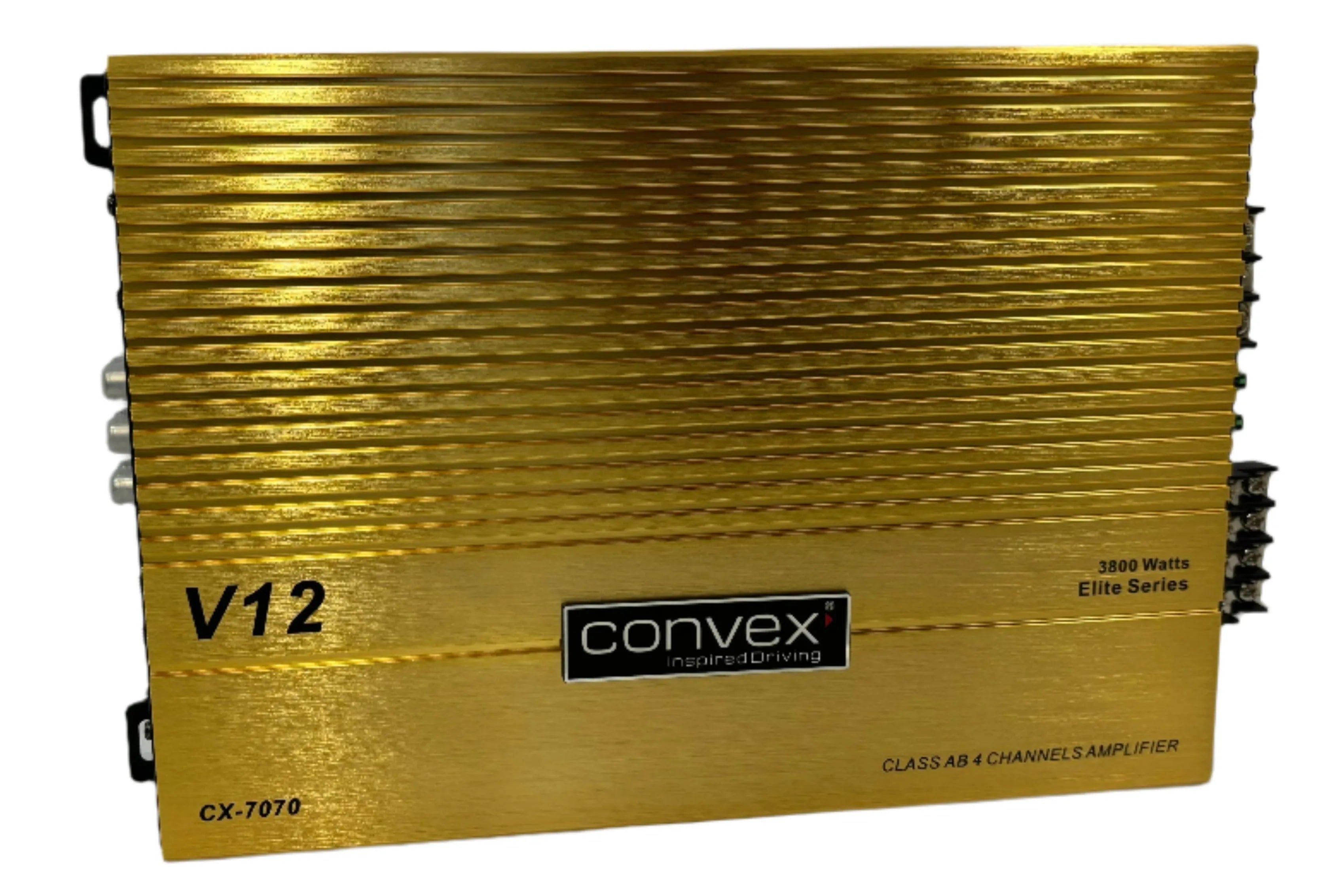 מגבר לרכב Convex CX-7070 3800W – התקנה מקצועית מבית Qton, מומחים באיתור, מיגון ומולטימדיה לרכב