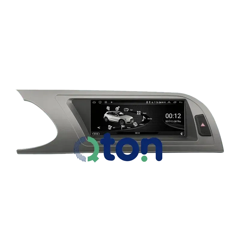 מערכת מולטימדיה אנדרואיד לאאודי (Audi) S5 2011 – התקנה מקצועית מבית Qton, מומחים באיתור, מיגון ומולטימדיה לרכב