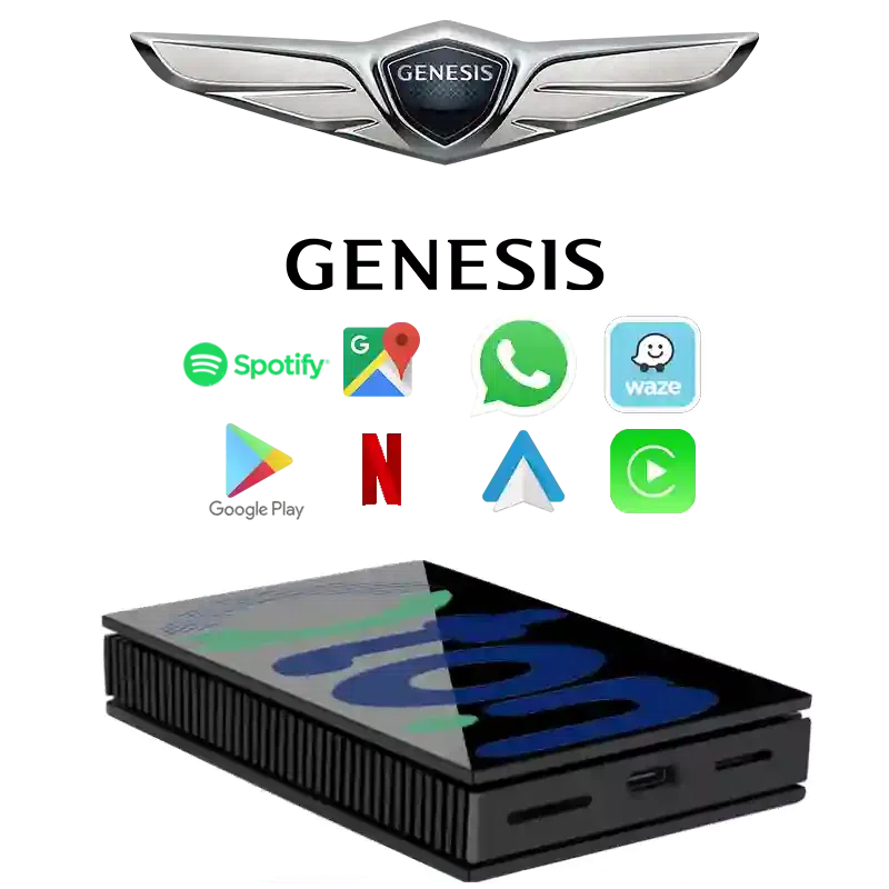 מערכת מולטימדיה אנדרואיד לג'נסיס (Genesis) G70 2025 (פותח מסך) – התקנה מקצועית מבית Qton, מומחים באיתור, מיגון ומולטימדיה לרכב