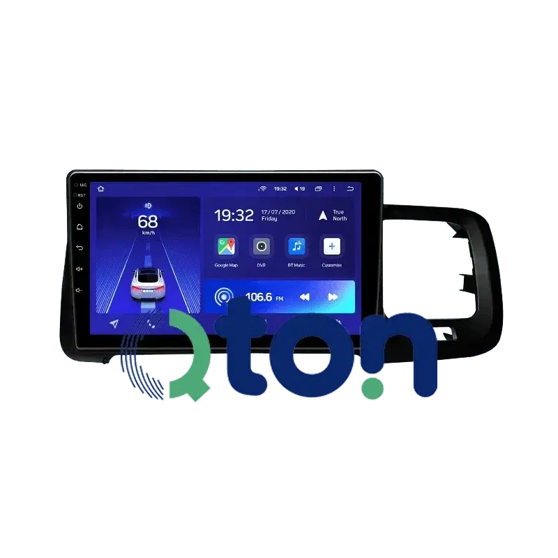 מערכת מולטימדיה אנדרואיד לוולוו (Volvo) S60 2013 – התקנה מקצועית מבית Qton, מומחים באיתור, מיגון ומולטימדיה לרכב