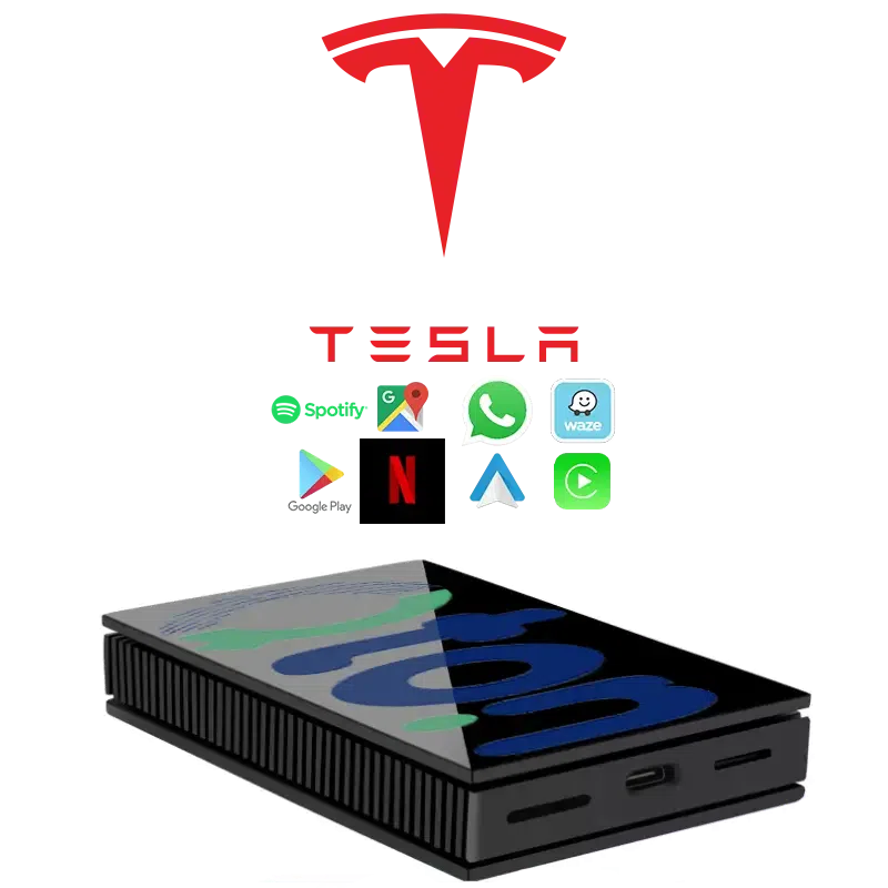 מערכת מולטימדיה אנדרואיד לטסלה (Tesla) מודל Y 2023 (פותח מסך) – התקנה מקצועית מבית Qton, מומחים באיתור, מיגון ומולטימדיה לרכב