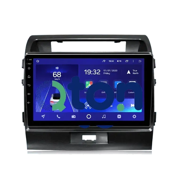 מערכת מולטימדיה אנדרואיד לטויוטה (Toyota) לנד קרוזר 2009 – התקנה מקצועית מבית Qton, מומחים באיתור, מיגון ומולטימדיה לרכב