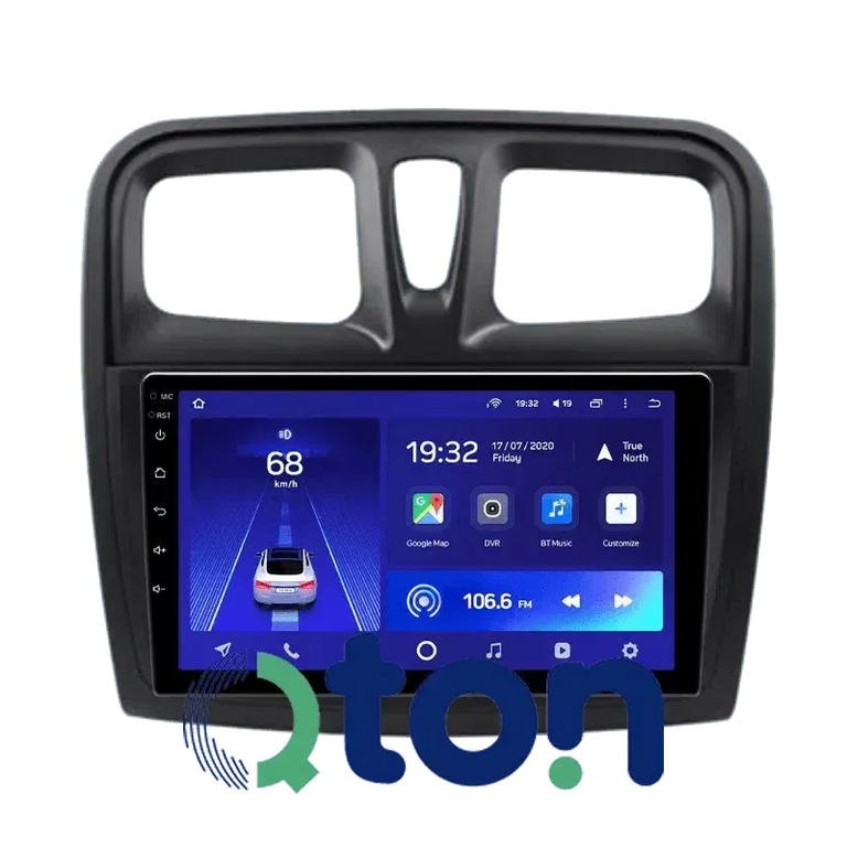 
         מערכת מולטימדיה אנדרואיד לדצ'יה (Dacia) לוגאן 2017 – התקנה מקצועית מבית Qton, מומחים באיתור, מיגון ומולטימדיה לרכב
       