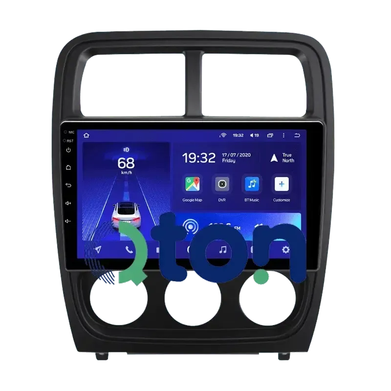 מערכת מולטימדיה אנדרואיד לדודג' (Dodge) ראם 2018 – התקנה מקצועית מבית Qton, מומחים באיתור, מיגון ומולטימדיה לרכב