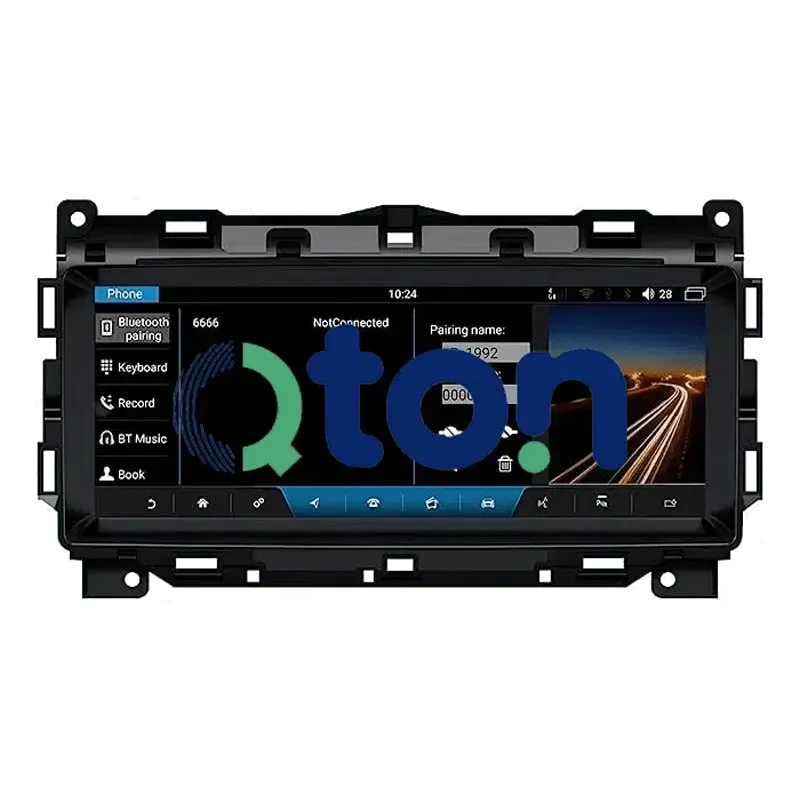 מערכת מולטימדיה אנדרואיד לג'גואר (Jaguar) F-Pace 2015 – התקנה מקצועית מבית Qton, מומחים באיתור, מיגון ומולטימדיה לרכב