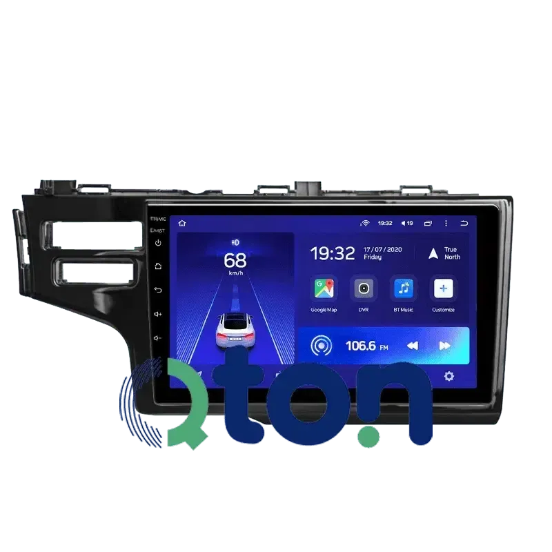 מערכת מולטימדיה אנדרואיד להונדה (Honda) ג'אז 2019 – התקנה מקצועית מבית Qton, מומחים באיתור, מיגון ומולטימדיה לרכב