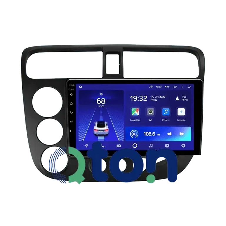 
         מערכת מולטימדיה אנדרואיד להונדה (Honda) סיוויק 2019 – התקנה מקצועית מבית Qton, מומחים באיתור, מיגון ומולטימדיה לרכב
       