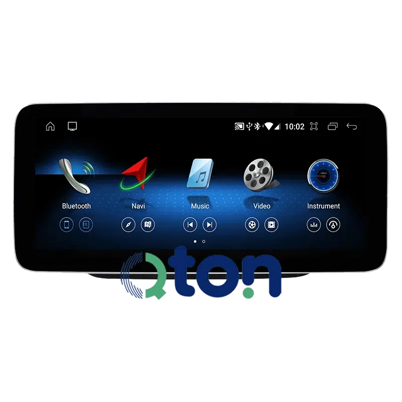 מערכת מולטימדיה אנדרואיד למרצדס (Mercedes) SLK Class 2007 – התקנה מקצועית מבית Qton, מומחים באיתור, מיגון ומולטימדיה לרכב