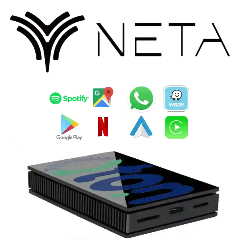 מערכת מולטימדיה אנדרואיד לנטע (Neta) V 2024 (פותח מסך) – התקנה מקצועית מבית Qton, מומחים באיתור, מיגון ומולטימדיה לרכב