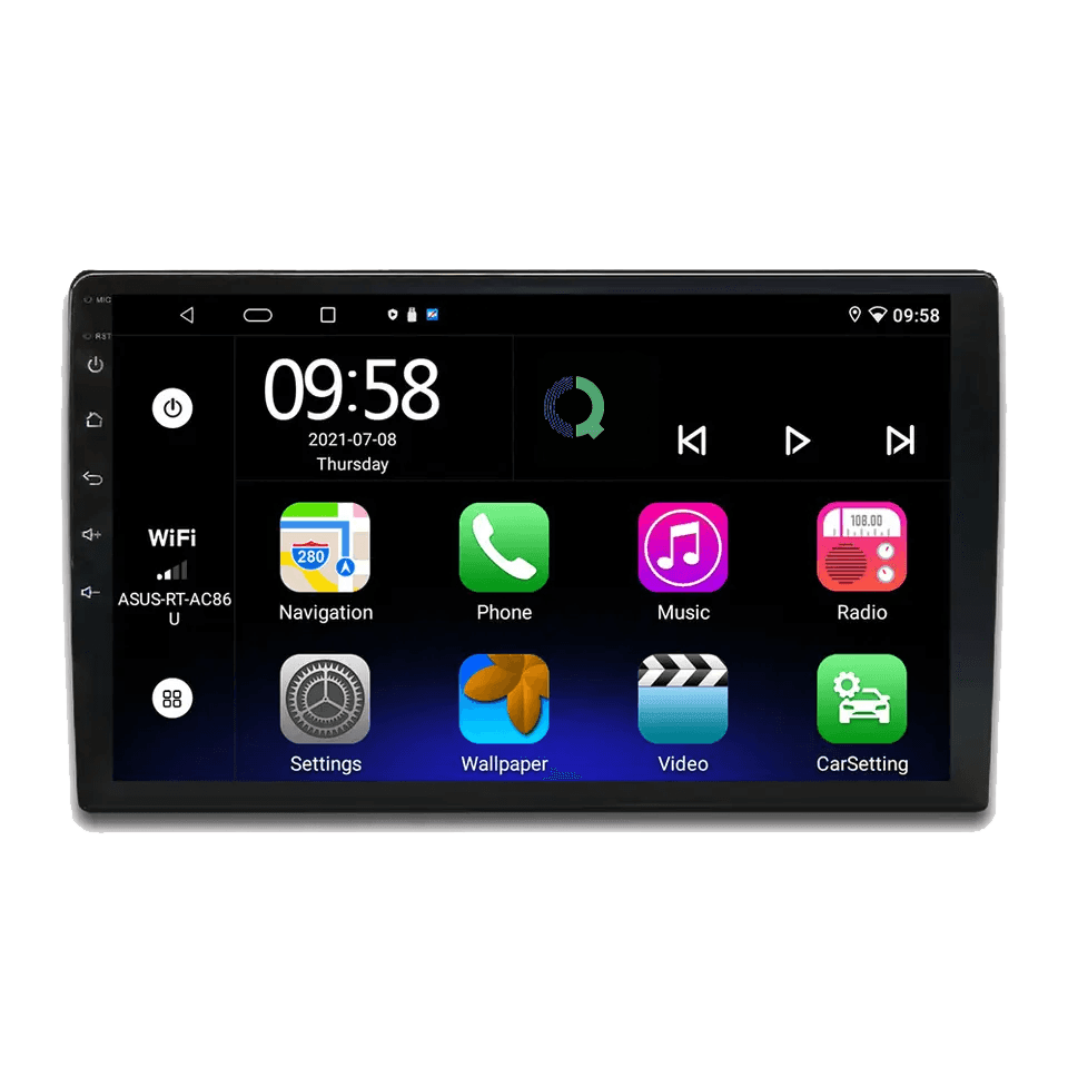 מערכת מולטימדיה אנדרואיד לרנו (Renault) קולאוס 2014 – התקנה מקצועית מבית Qton, מומחים באיתור, מיגון ומולטימדיה לרכב